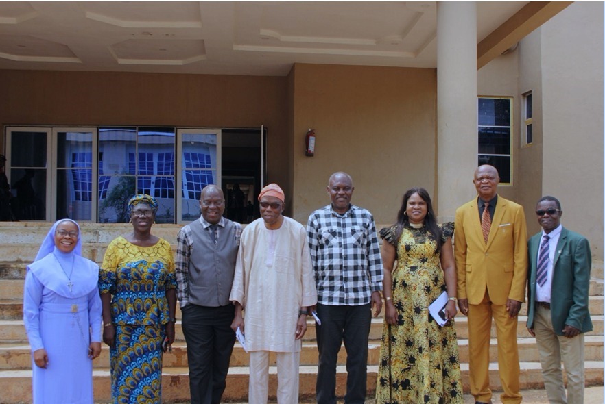 Okojie, former NUC Executive Secretary, visits Maduka University